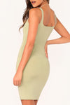 BodyCon Square Neck Dress