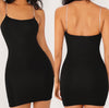 Mocha Rhinestone Strap BodyCon Dress