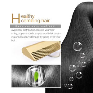 Flat Iron Hot Heating Comb Hair Styler