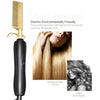 Flat Iron Hot Heating Comb Hair Styler