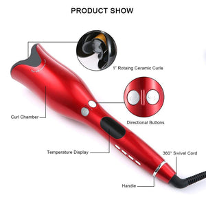 Automatic Rotating Air Curler Wand