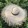 Oversized Straw Sun Hat