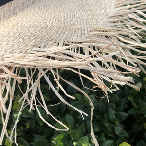 Oversized Straw Sun Hat