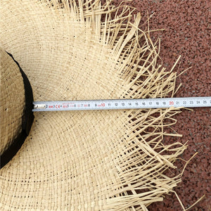 Oversized Straw Sun Hat