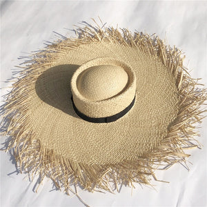 Oversized Straw Sun Hat