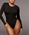 Round Neck Long Sleeve Bodysuit