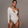 One Shoulder Cut Out Bodysuit