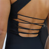 Backless Bandage One Shoulder Dress