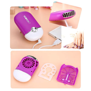 Mini Portable USB Eyelash Fan